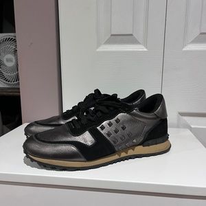 Valentino Black Runners With Rock-studs for sale.